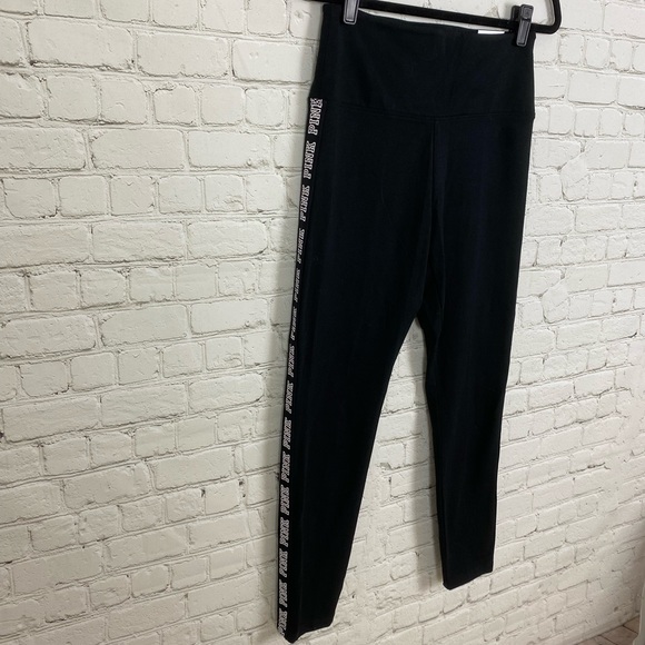 SOLD! NWT PINK VS High Waisted Full Length Leggings - Picture 5 of 10